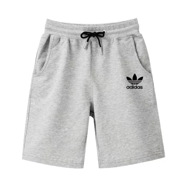 Adidas Originals Three Stripes Heather Grey Shorts