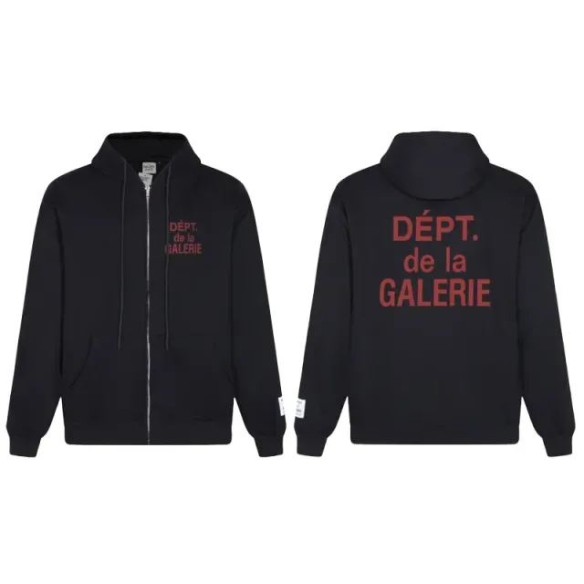 Gallery Dept. Dept De La Galerie Black/Red Print Hoodie