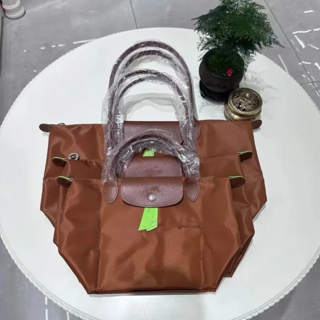 Longchamp Le Pliage Eco Cognac Tote Bag