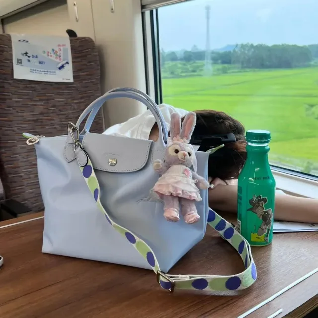 Longchamp Le Pliage Eco-Friendly Lavender Purple Tote Bag