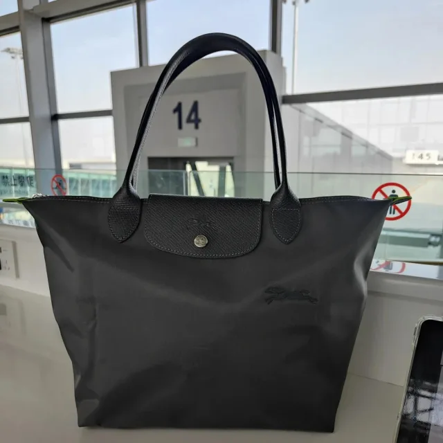 Longchamp Le Pliage Tote Bag Eco Black