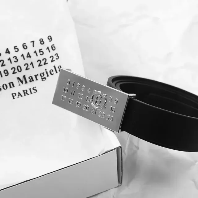 Maison Margiela Replica Black/Silver Belt