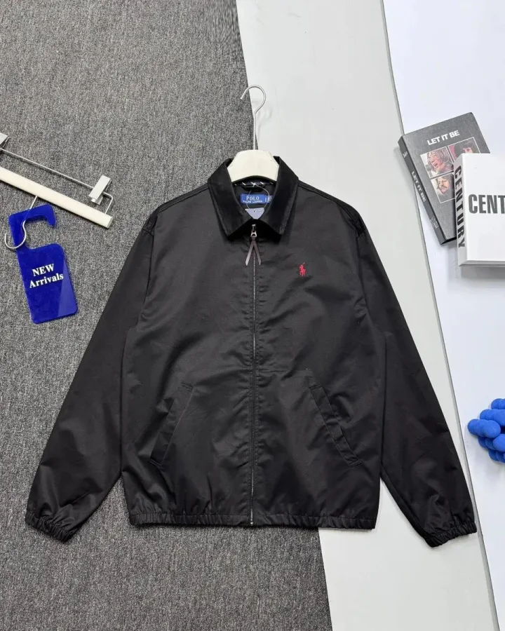 Polo Ralph Lauren Classic Logo Black Red Logo Jacket featured in the Lovegobuy Jackets Spreadsheet