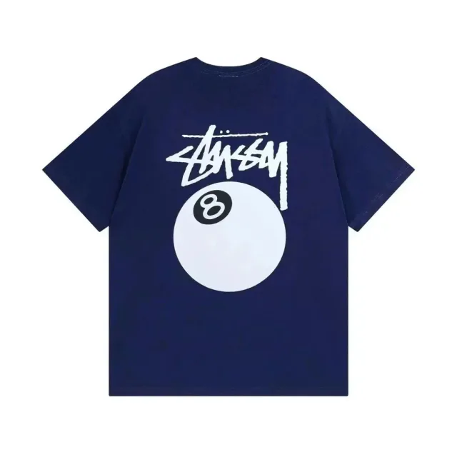 Stussy 8 Ball Navy T-Shirt