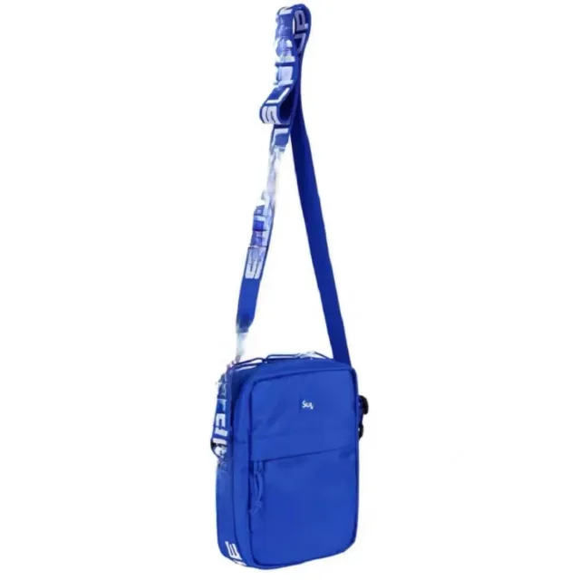 Supreme Blue Logo Strap Shoulder Bag